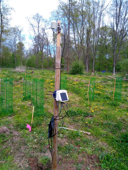 A climate measuring station