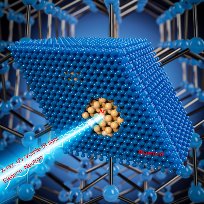 Nanostructured diamond capsules (NDCs)