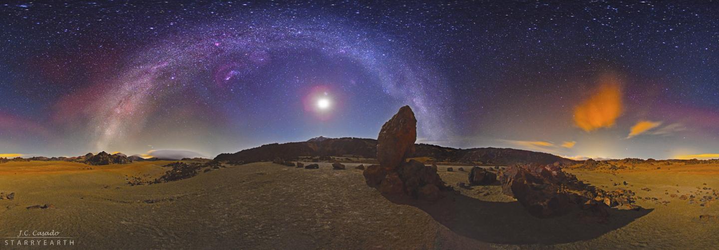 Starry Night from the Teide National Park (Tenerife, Spain)