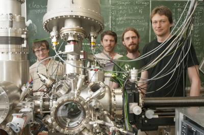 Jiri Pavelec, Gareth Parkinson, Benjamin Daniel and Martin Setvin, TU Vienna