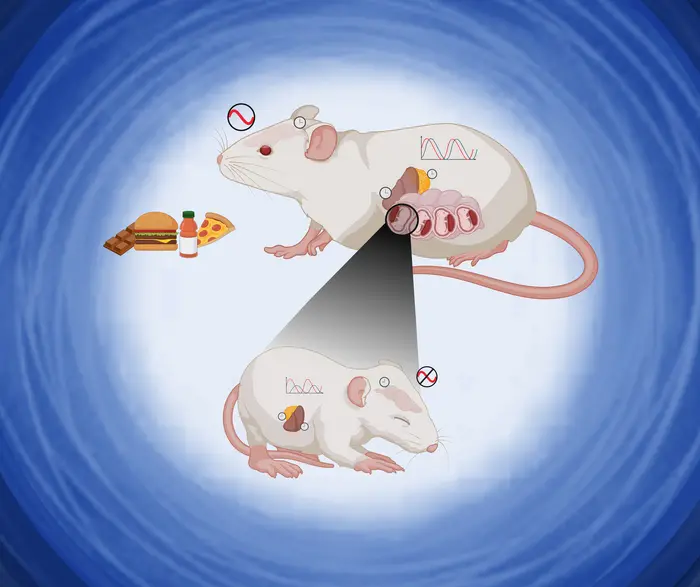 Intrauterine and early-life malnutrition in rats disrupts the circadian rhythm programming of energy metabolites through adulthood