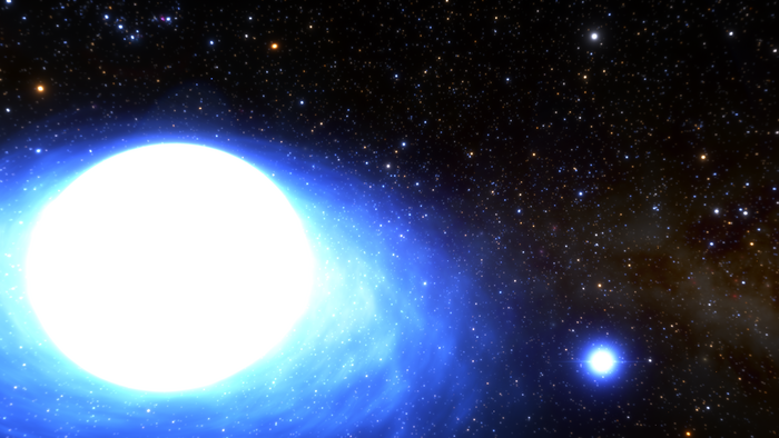 Binary star CPD-29 2176