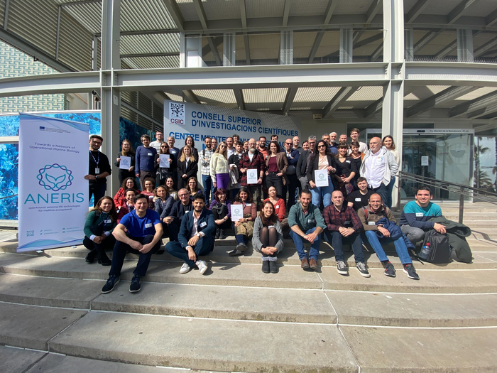 Group photo of the ANERIS consortium
