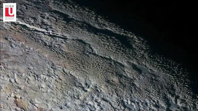 York University Research Identifies Icy Ridges on Pluto