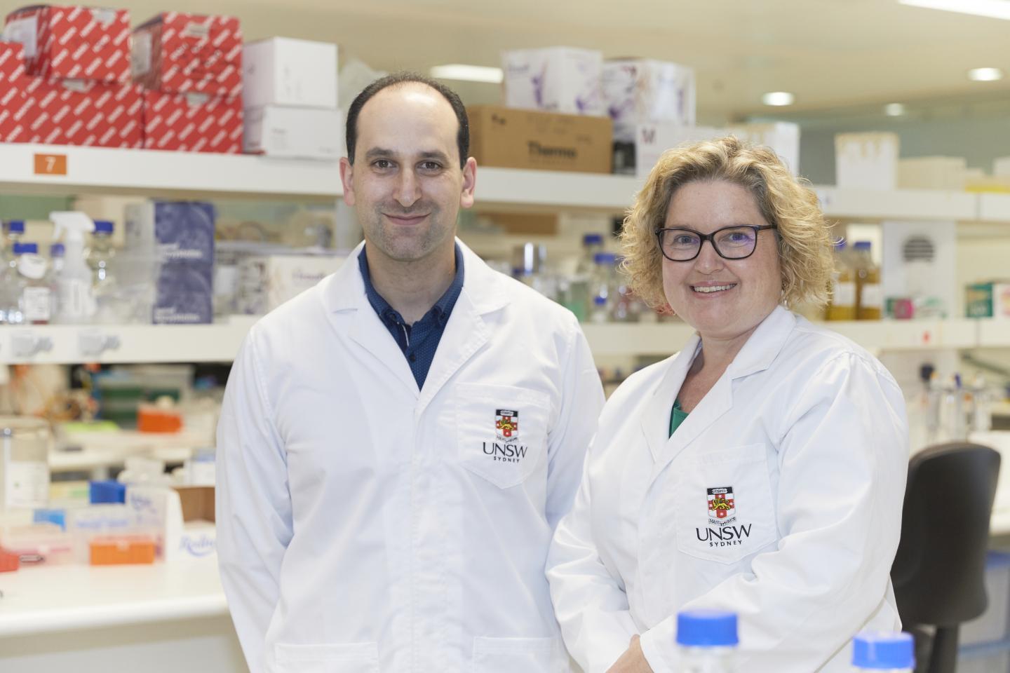 Dr George Sharbeen and Associate Professor Phoebe Phillips