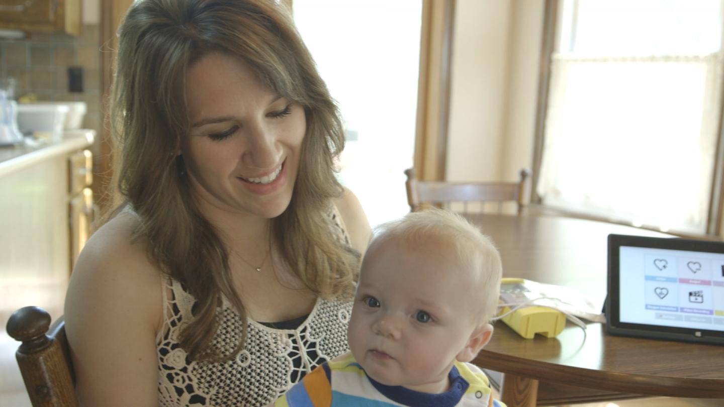 Young Winston and his Family Benefit from New CHAMP App