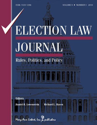 <I>Election Law Journal</I>