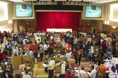 University of Houston Mars Rover Model Celebration
