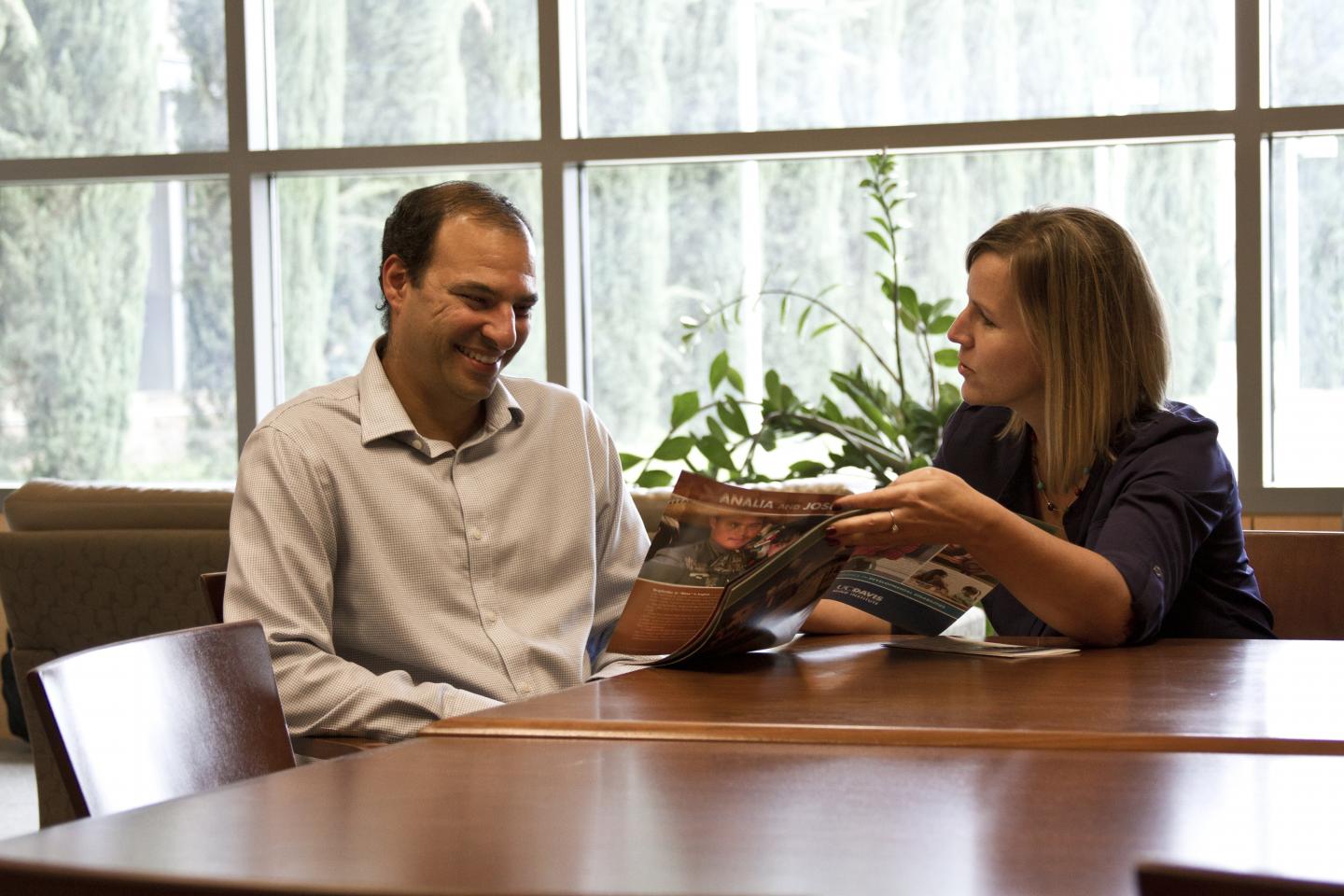 Photo of UC Davis MIND Institute intern, 2014