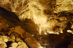 Bossea show cave in Italy