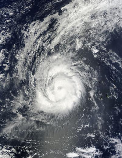 NASA MODIS Image of Hurricane Julia