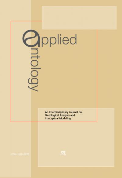 <i>Applied Ontology</i> Cover