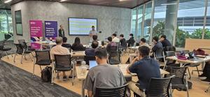 Participants attending the NTU Entrepreneurship & Startup Training (NEST) programme at NTU Singapore.