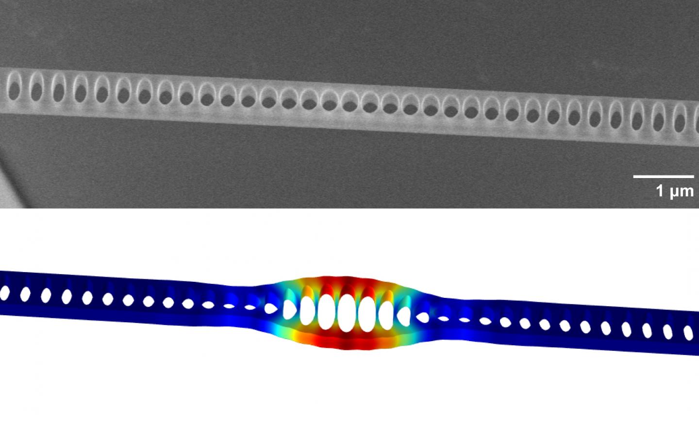Quantum Thermometer: Silicon Nitride Beam
