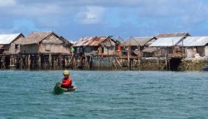 Bajo village in Indonesia