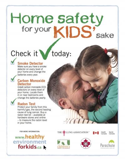 Home Safety for Your Kids Sake -- Poster