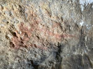 Rock art, Oakhurst rock shelter, South Africa