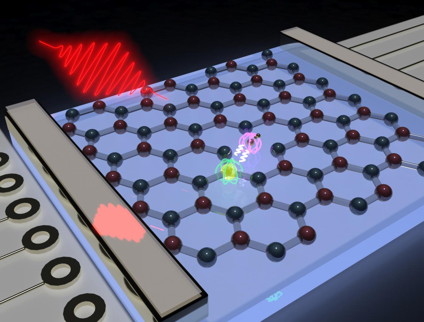 Spin Center Formed by Atomic Vacancy