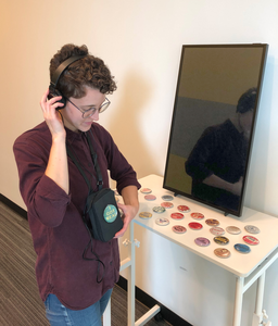 Button portraits