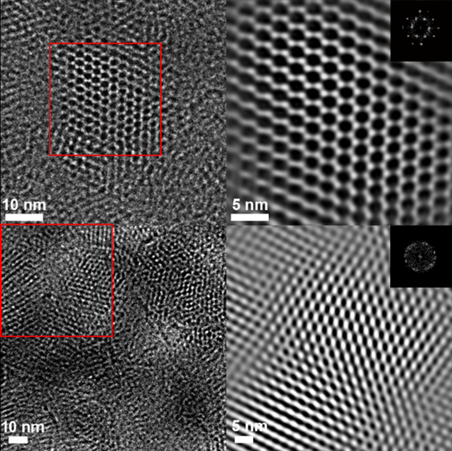 Nanoscale Imaging of 2D sheets o COFs and Modified COFs