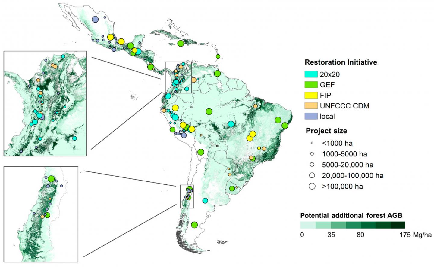 Land Restoration Map