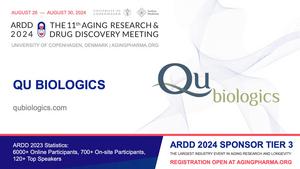 Announcing Qu Biologics as Tier 3 Sponsor of ARDD 2024