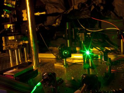 Optical Table in Loncar Lab