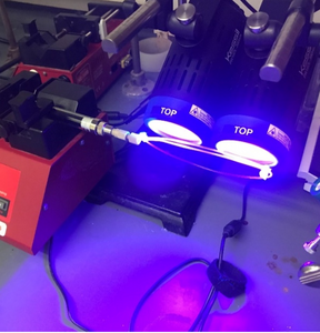 setup for photochemical synthesis of diamines