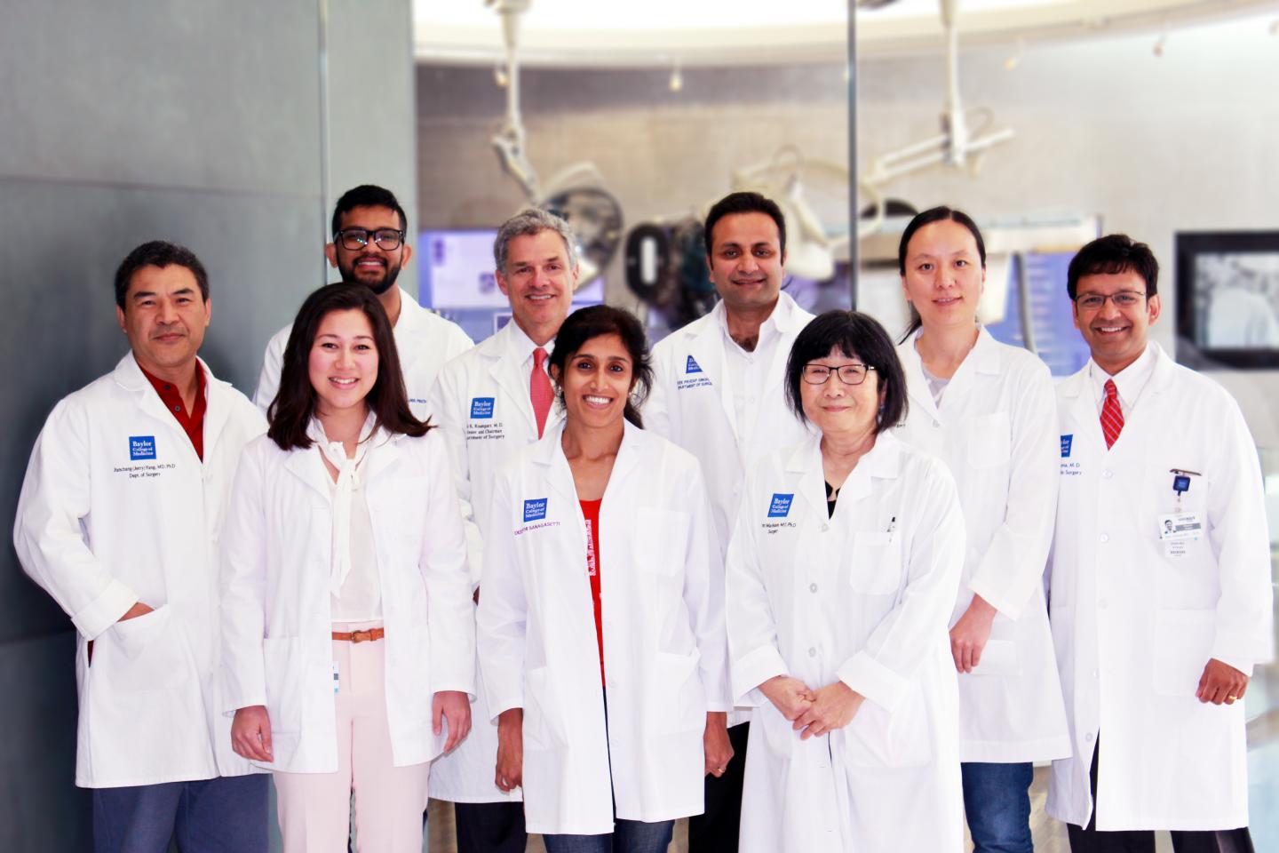 The Research Team at the Laboratory for Cardiac Regeneration, Baylor College of Medicine 