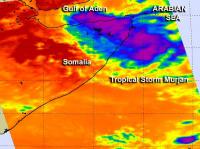 Infrared View of Tropical Storm Murjan
