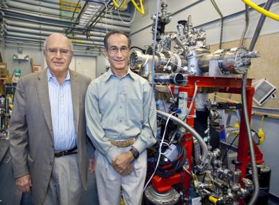 Gabor Somorjai and Miquel Salmeron, DOE/Lawrence Berkeley National Laboratory