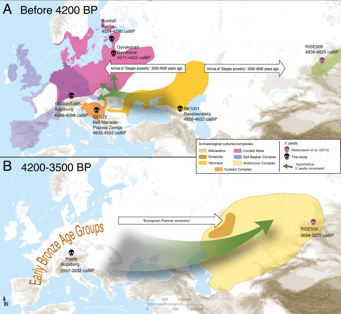 Stone Age Plague Map