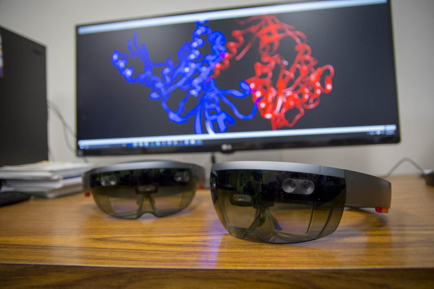 Visualizing Complex Biological Networks with the Hololens