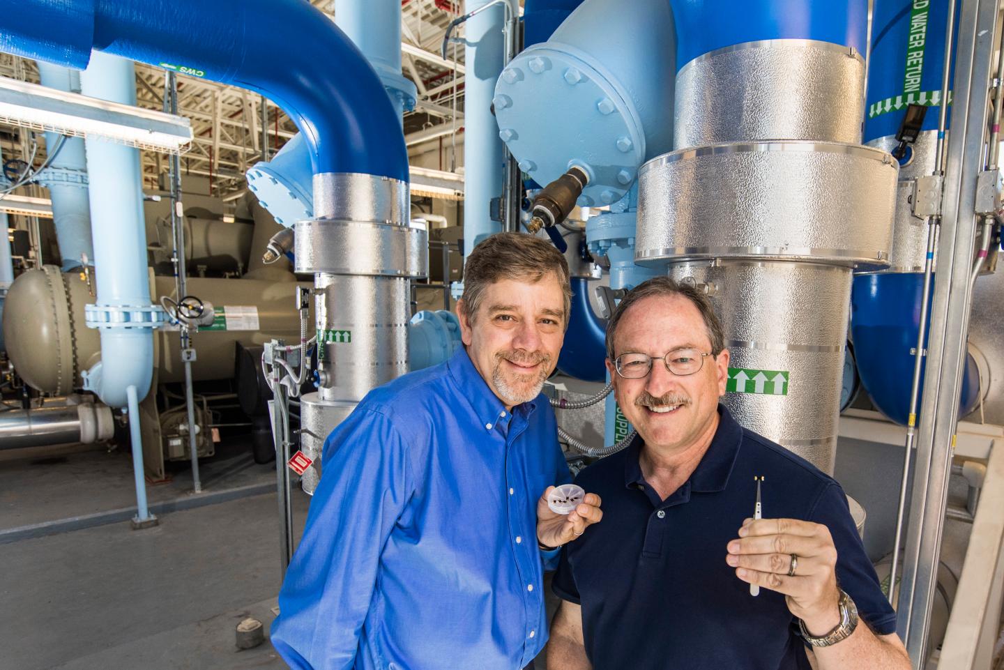 Curtis Mowry and Mike Siegal, Sandia National Laboratories