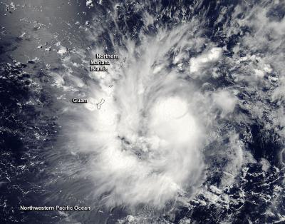 MODIS Image of TS09W