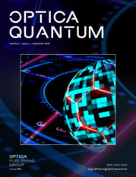 Optica Quantum Cover [IMAGE] EurekAlert! Science News Releases