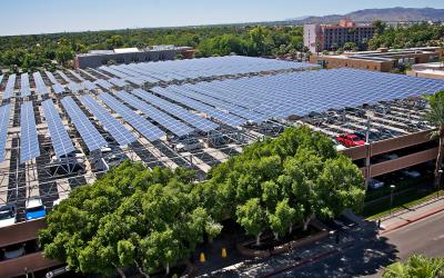 Solar Panels Are Installed Throughout ASU Campuses