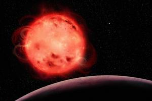 The TRAPPIST-1 red dwarf star