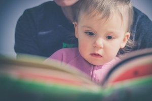 Reading to child