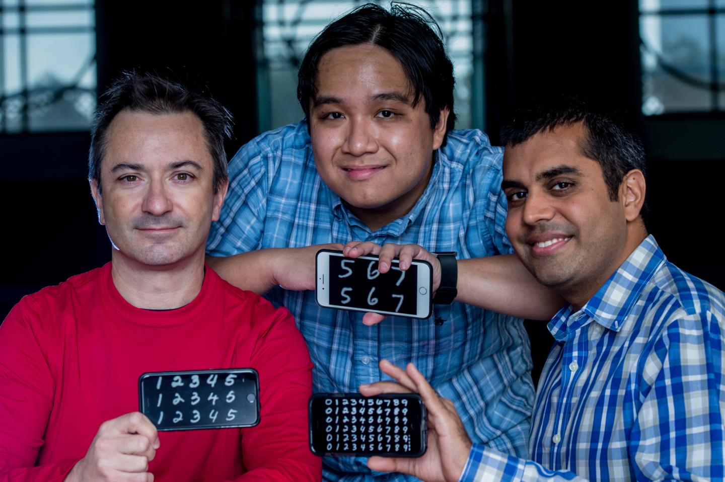 Richard Baraniuk, Tan Nguyen and Ankit Patel, Rice University (1 of 2)