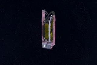 James Webb Unfolds in Space