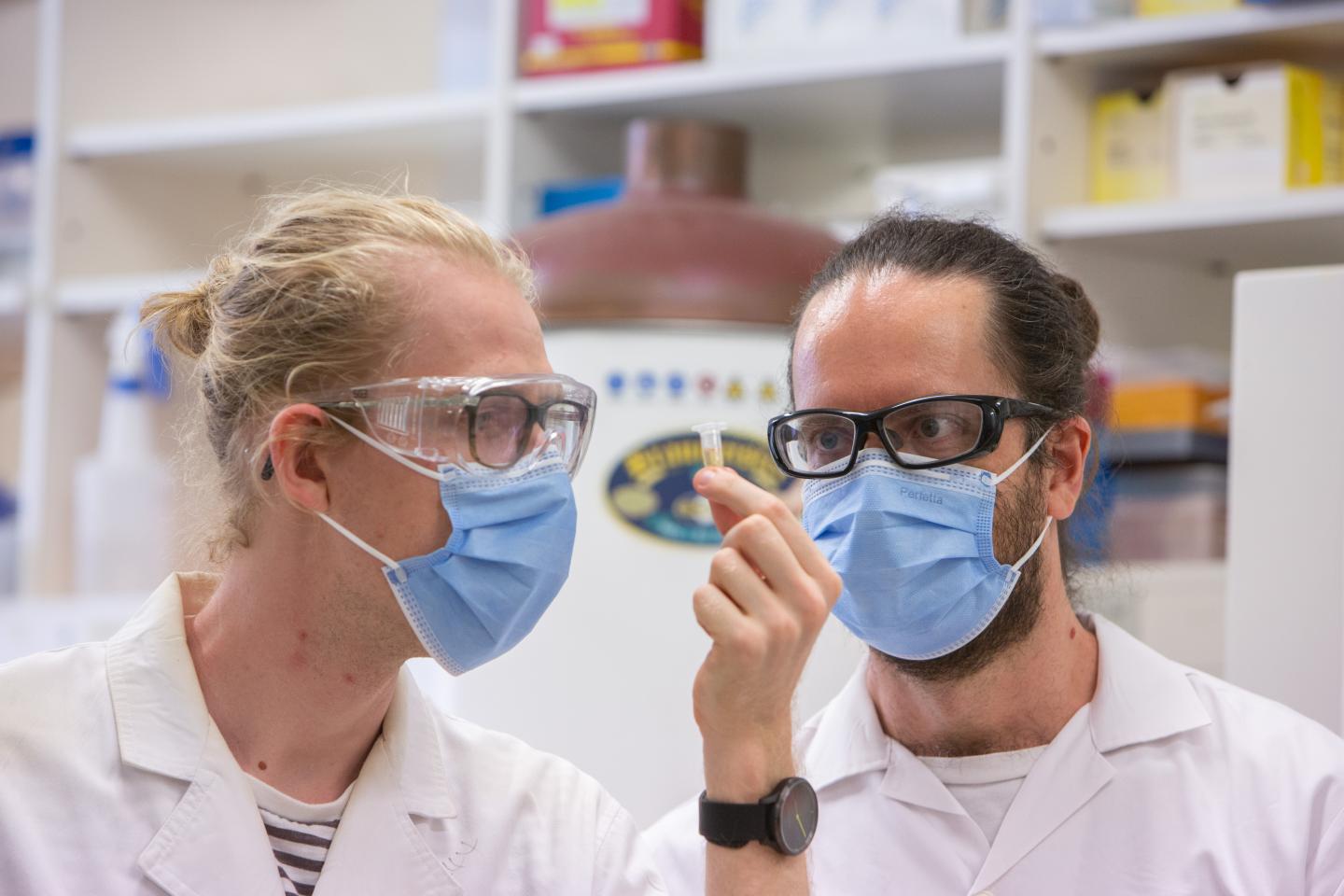 Ed Kerr and Dr Ben Schulz