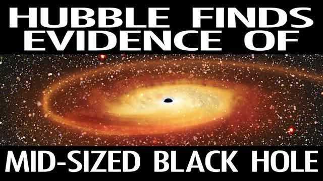 Hubble Finds Evidence of Mid-Sized Black Hole