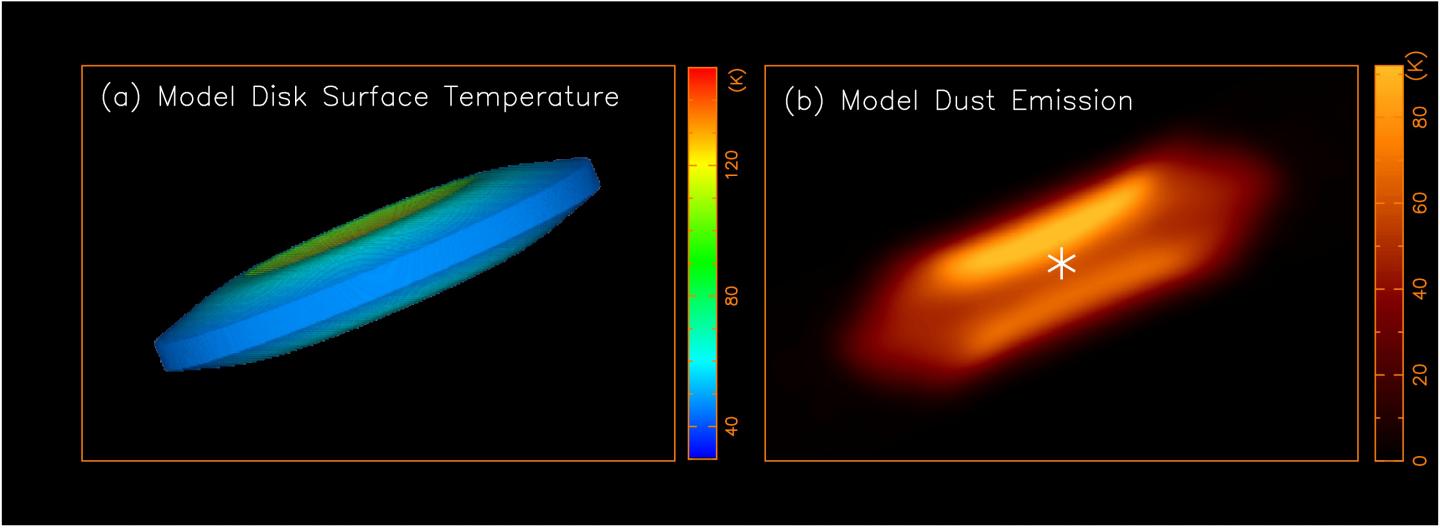 First Clear Image of a 'Space Hamburger', Food for a Forming Star (5 of 5)