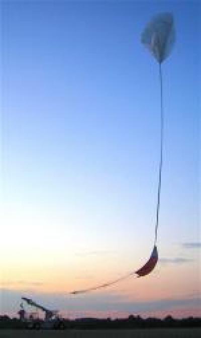 The Launch of the NASA ARCADE Balloon