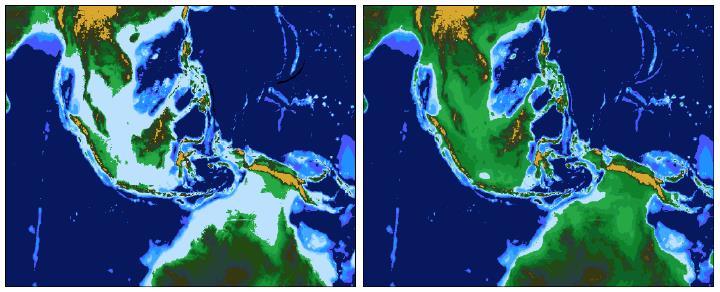 Indonesian Land Mass Comparison