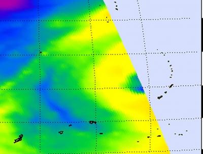 Microwave of Mirinae Shows Forming Eye