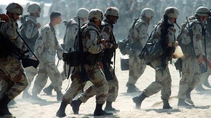 Gulf War Troops, 1991