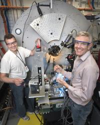 Brookhaven Lab Physicists Pavol Juhas and Simon Billinge