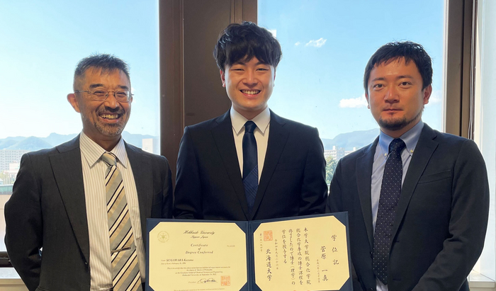 Takanori Suzuki, Kazuma Sugawara, and Yusuke Ishigaki